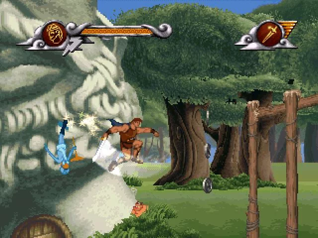 Изображение игры: Disney's Hercules: The Action Game