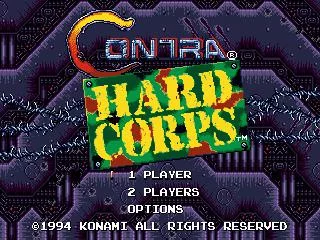 Изображение игры: Contra: Hard Corps
