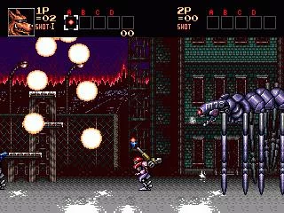 Изображение игры: Contra: Hard Corps