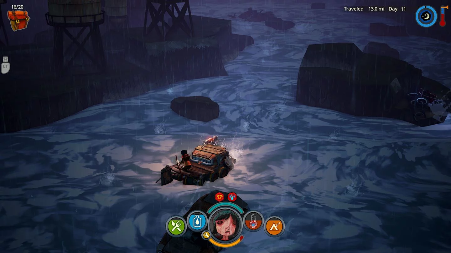Изображение игры: The Flame in the Flood
