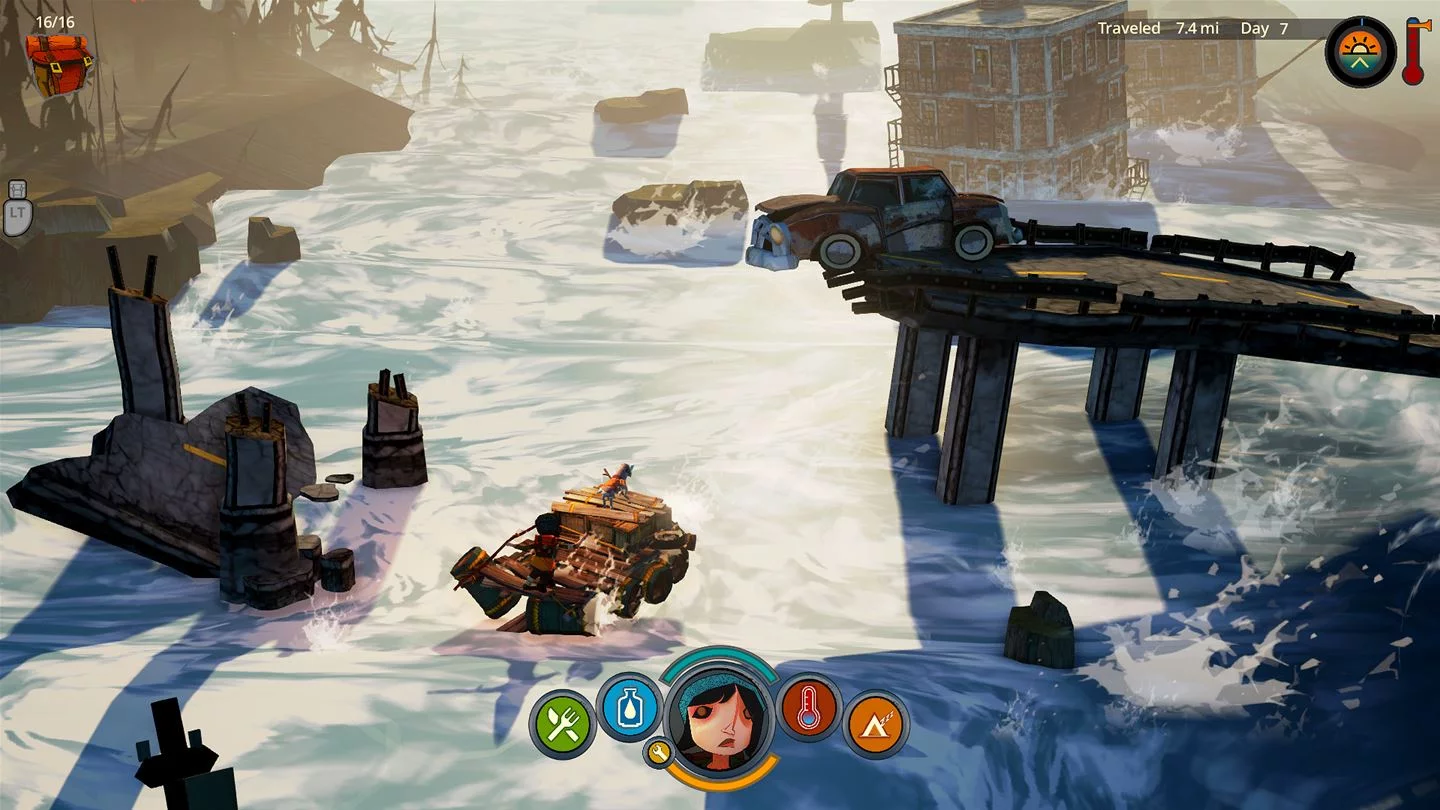 Изображение игры: The Flame in the Flood