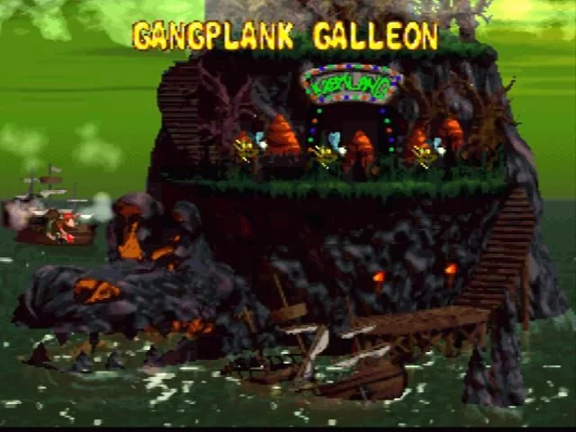Изображение игры: Donkey Kong Country 2: Diddy's Kong Quest