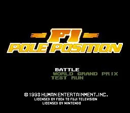 Изображение игры: F1 Pole Position