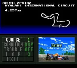 Изображение игры: F1 Pole Position
