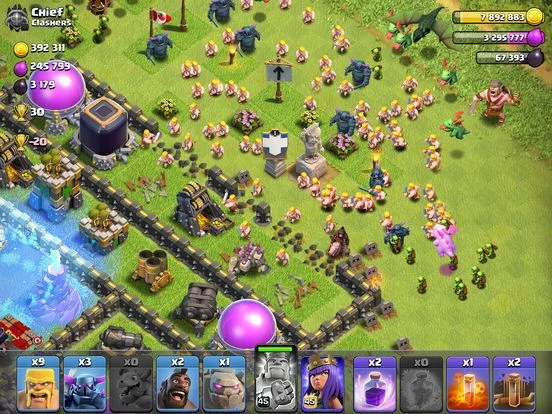 Изображение игры: Clash of Clans