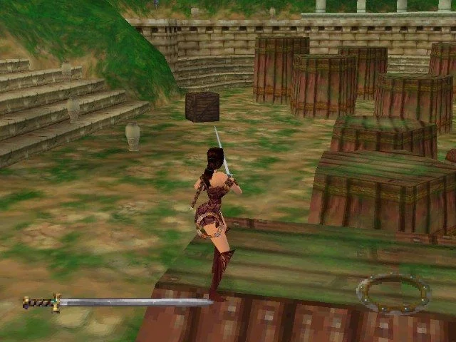 Изображение игры: Xena: Warrior Princess
