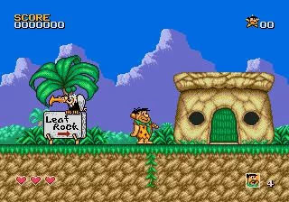 Изображение игры: The Flintstones