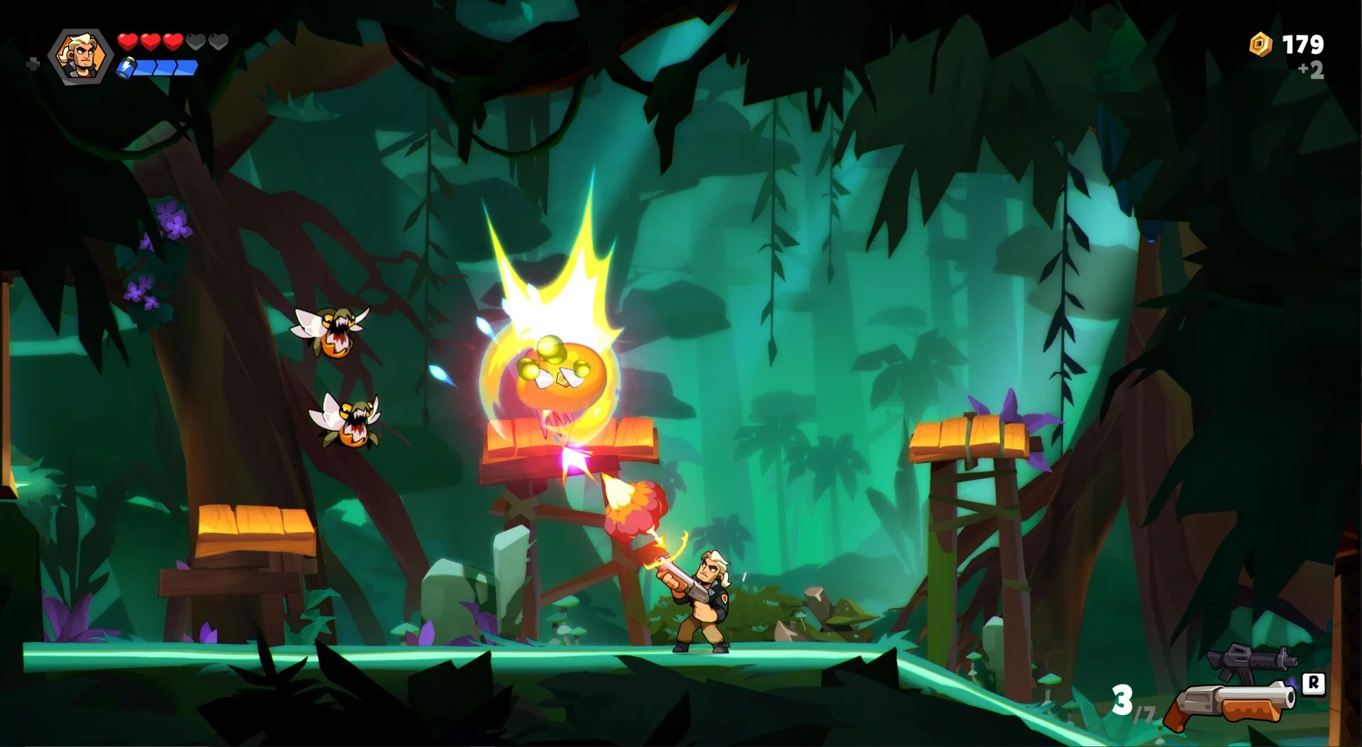 Изображение игры: Blast Brigade vs. the Evil Legion of Dr. Cread