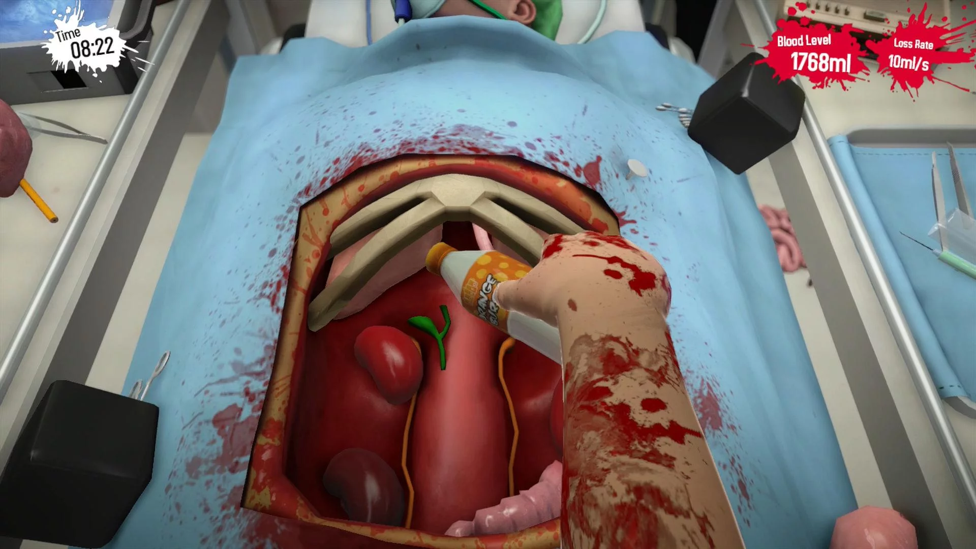 Изображение игры: Surgeon Simulator