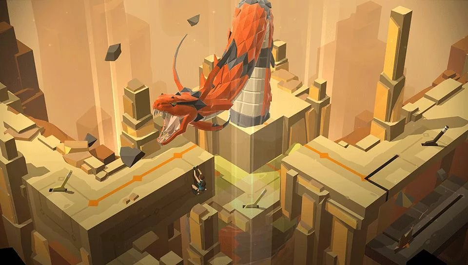 Изображение игры: Lara Croft GO