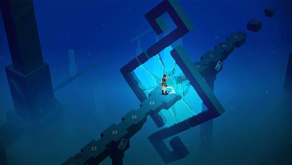 Изображение игры: Lara Croft GO