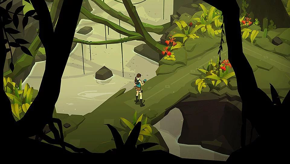 Изображение игры: Lara Croft GO