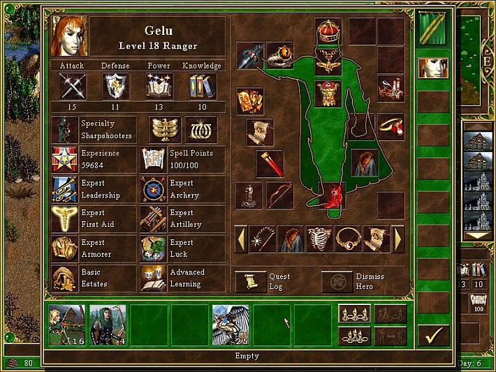 Изображение игры: Heroes of Might and Magic 3: Complete