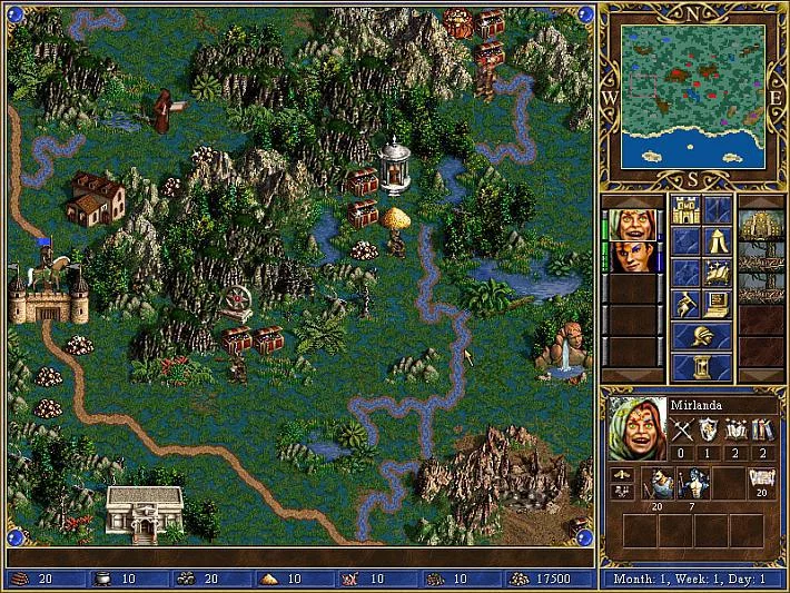 Изображение игры: Heroes of Might and Magic 3: Complete