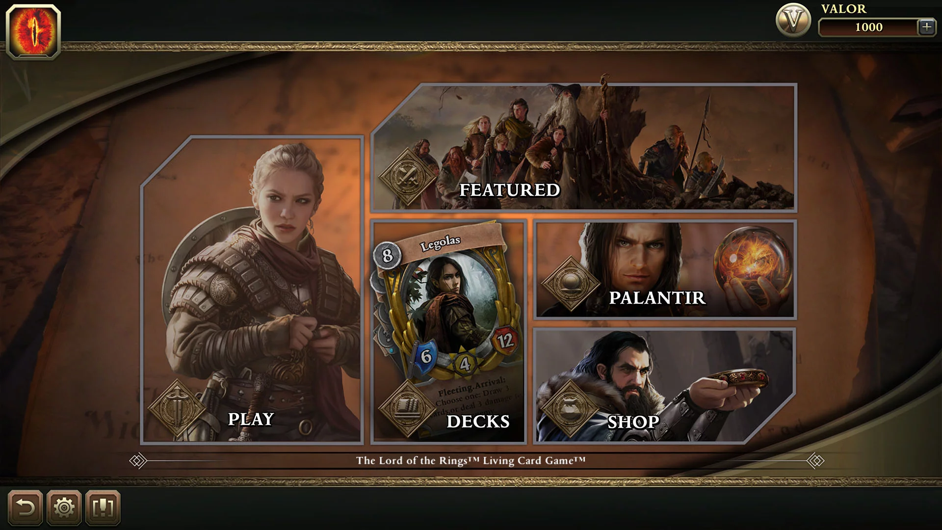 Изображение игры: The Lord of the Rings Living Card Game