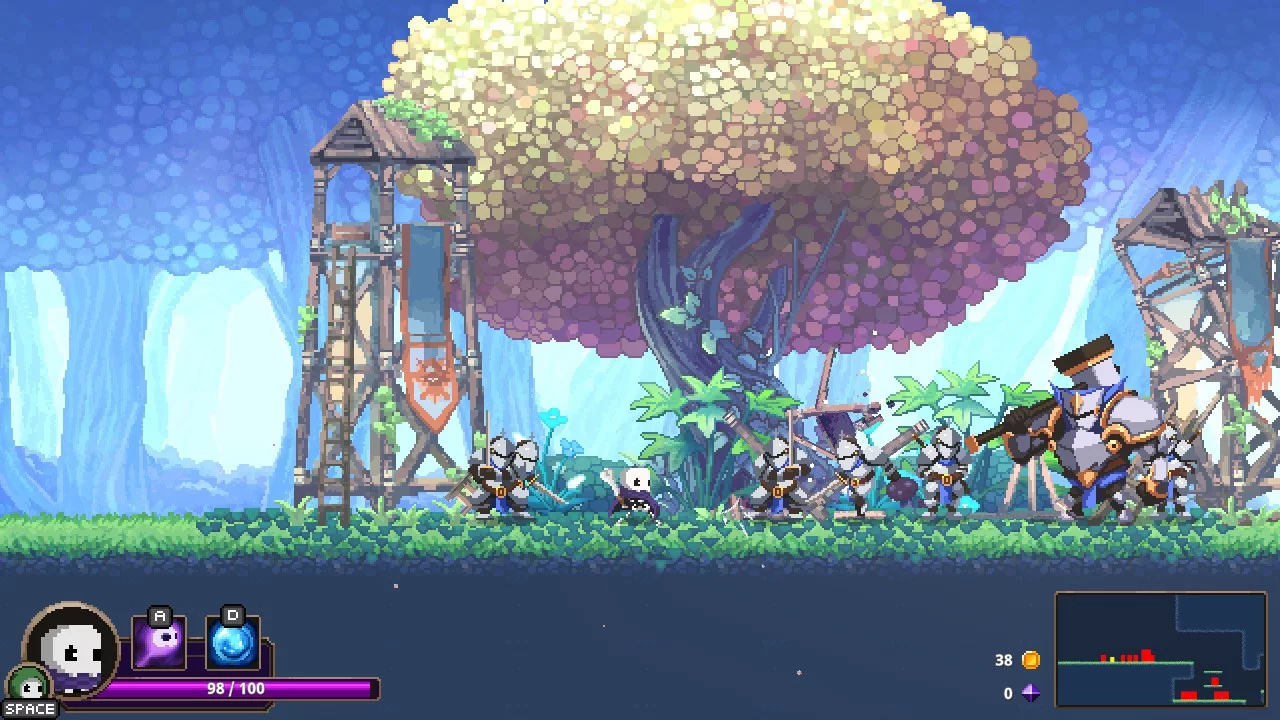 Изображение игры: Skul: The Hero Slayer