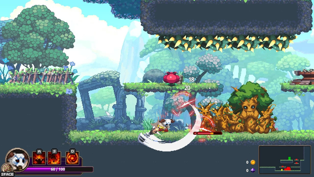 Изображение игры: Skul: The Hero Slayer