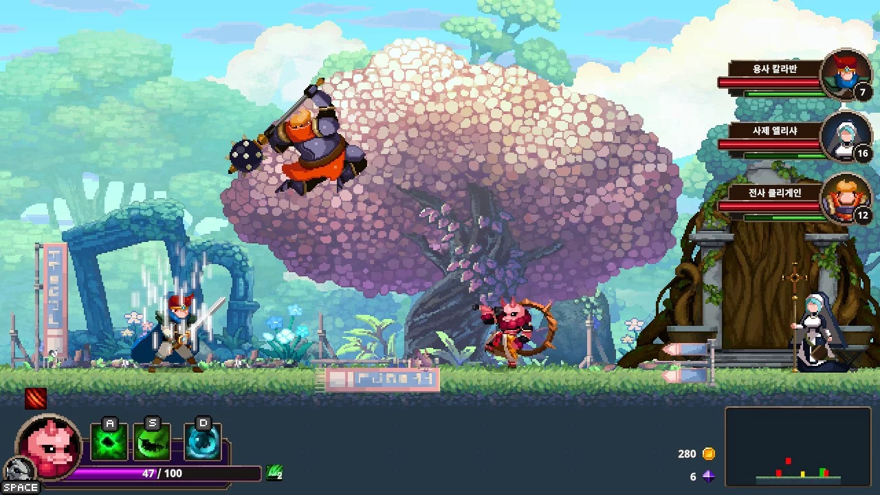 Изображение игры: Skul: The Hero Slayer