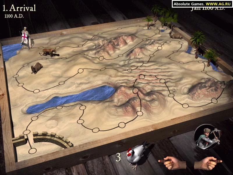 Изображение игры: Stronghold: Crusader