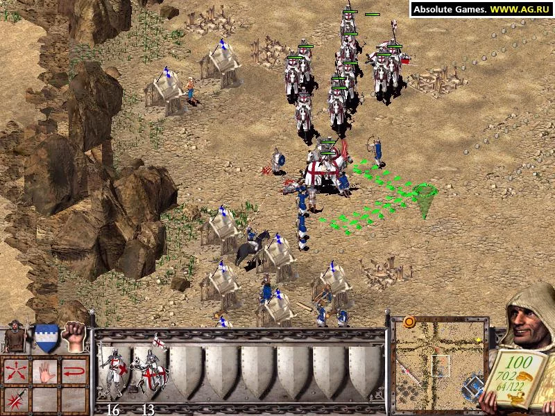 Изображение игры: Stronghold: Crusader