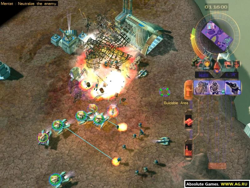 Изображение игры: Emperor: Battle for Dune