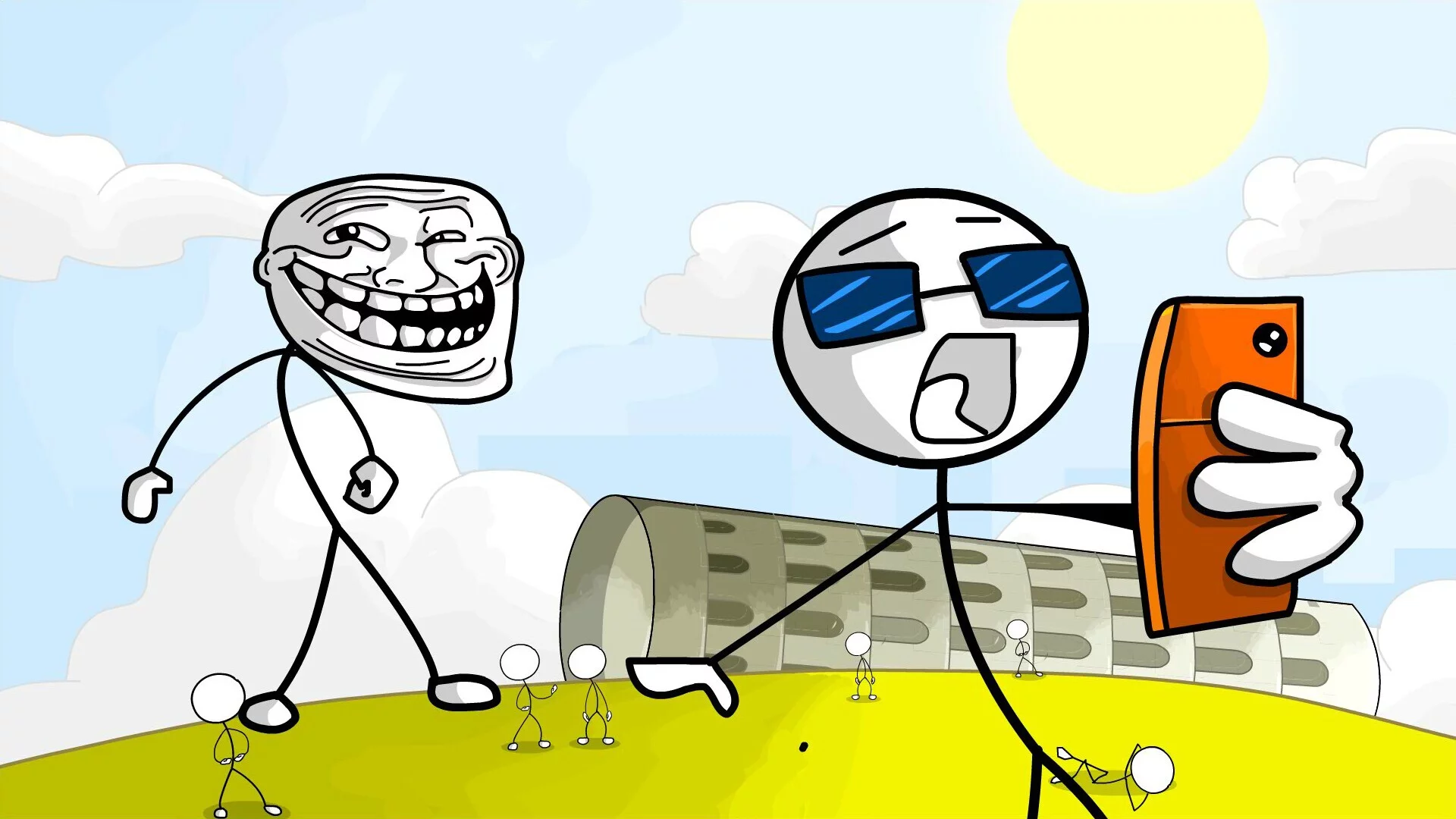 Изображение игры: The Trolling Adventure