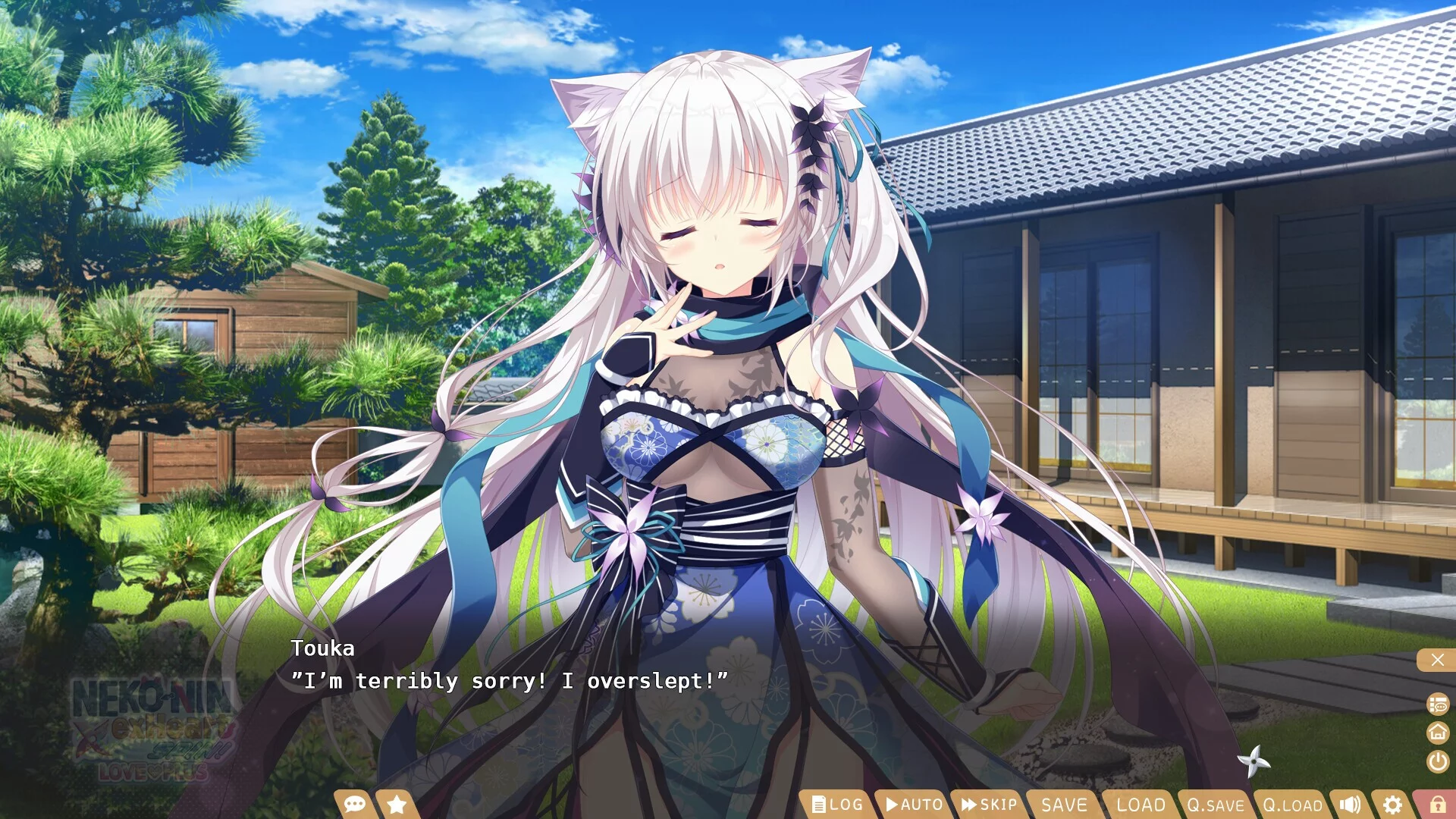 Изображение игры: NEKO-NIN exHeart SPIN! LOVE+PLUS