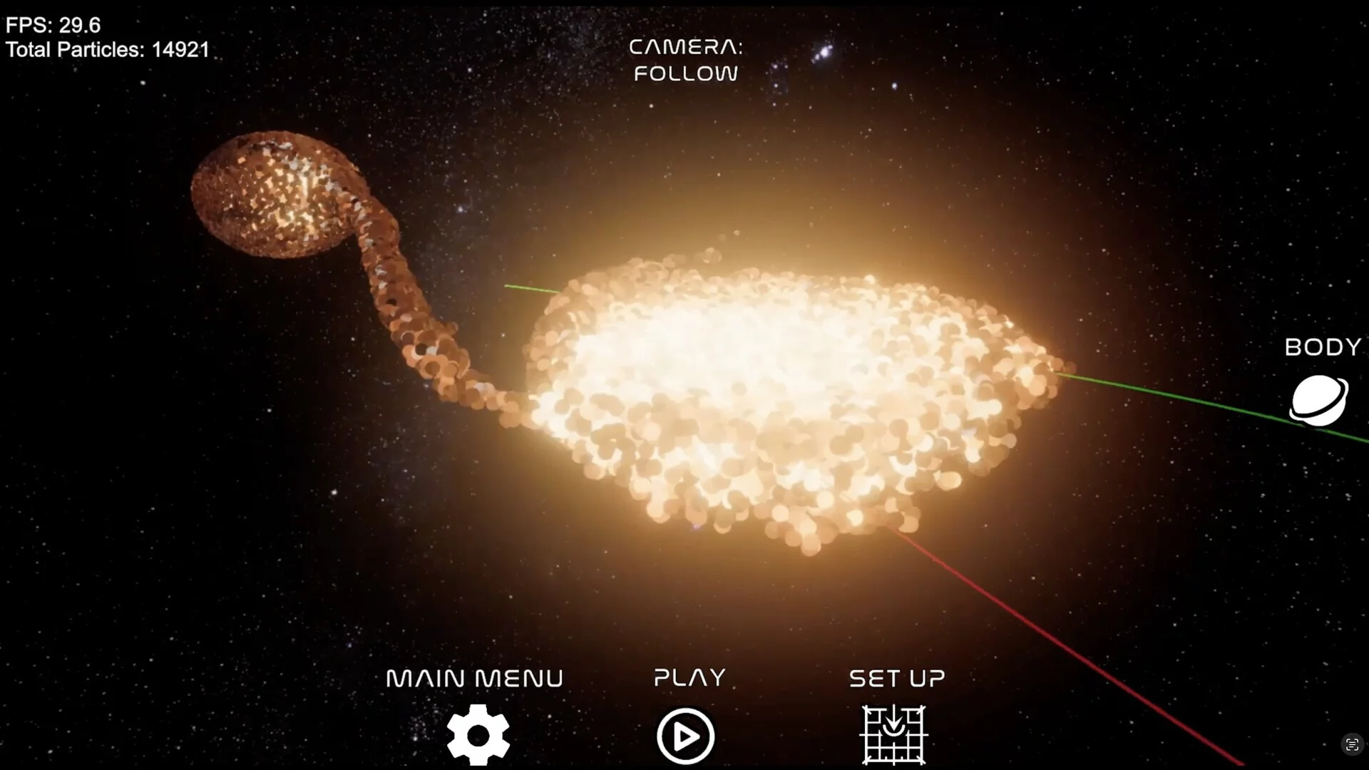 Изображение игры: Space Crash Simulator