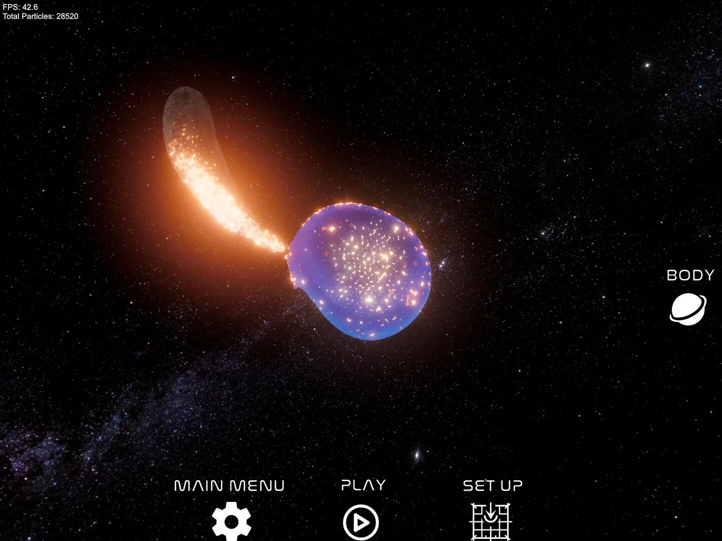 Изображение игры: Space Crash Simulator