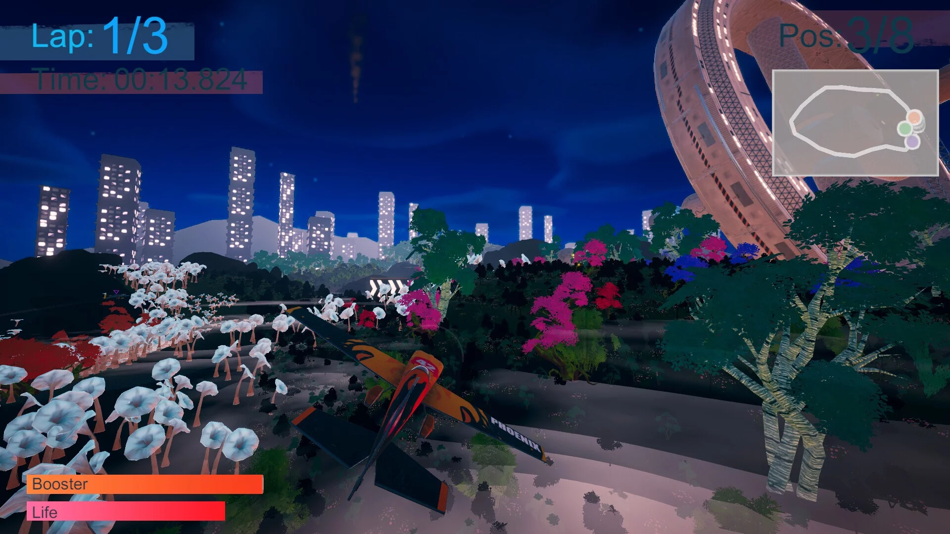 Изображение игры: Blue Swift Wind
