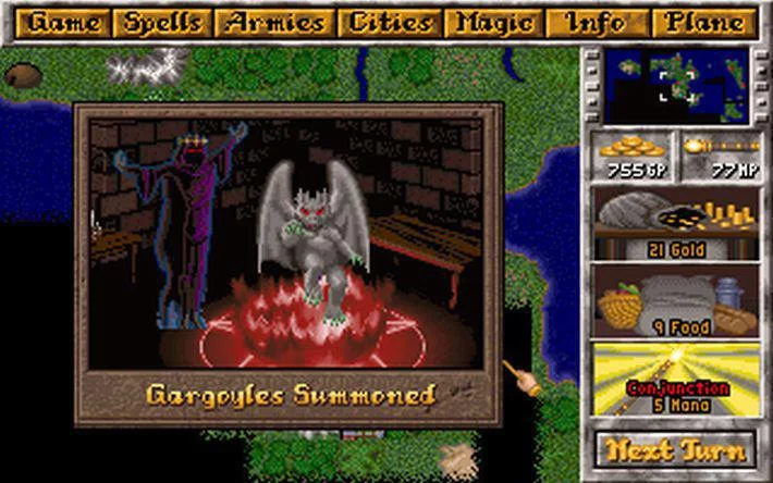 Изображение игры: Master of Magic