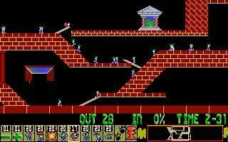 Изображение игры: Lemmings