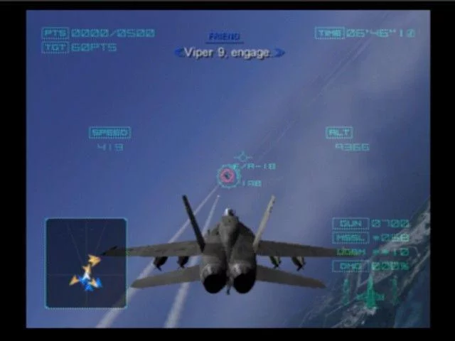 Изображение игры: Ace Combat 04: Shattered Skies
