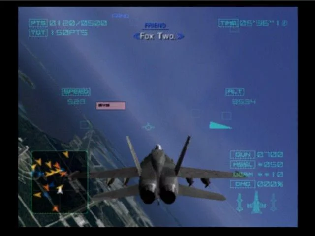 Изображение игры: Ace Combat 04: Shattered Skies