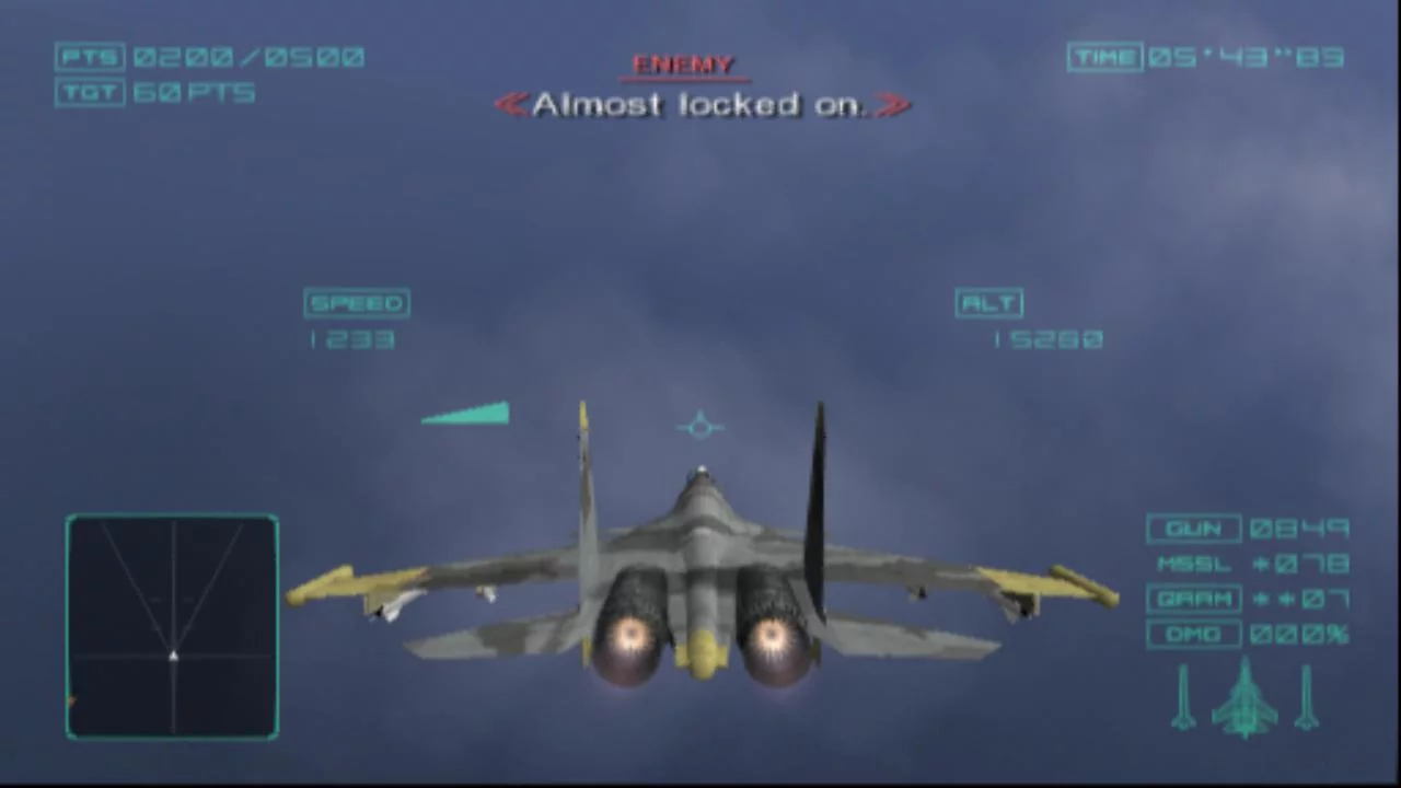 Изображение игры: Ace Combat 04: Shattered Skies