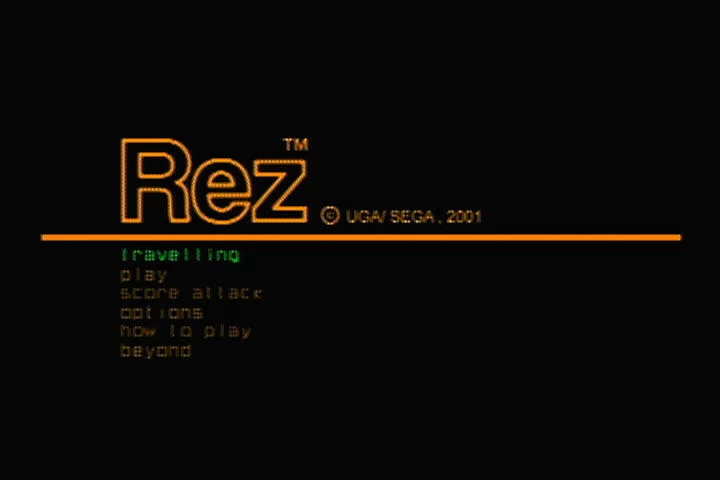 Изображение игры: Rez