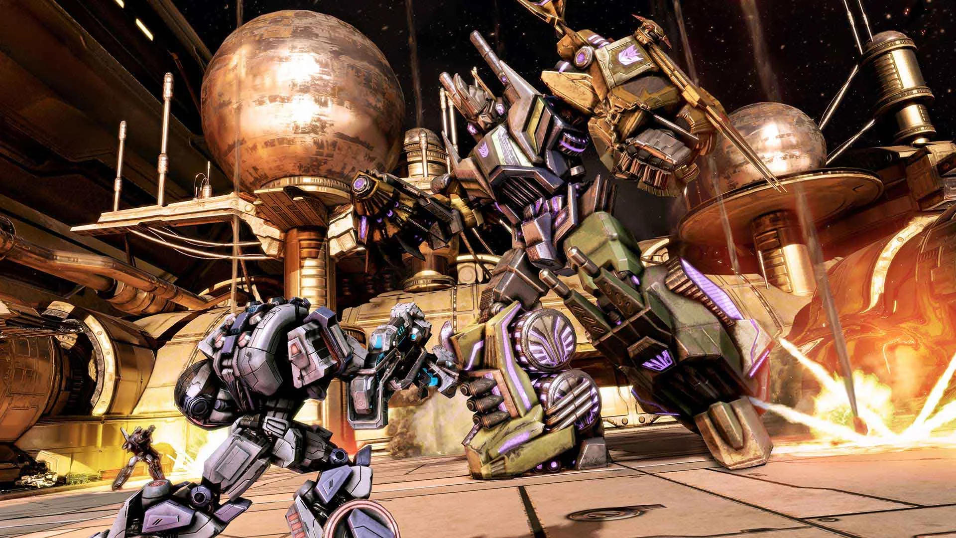Изображение игры: TRANSFORMERS: Fall of Cybertron