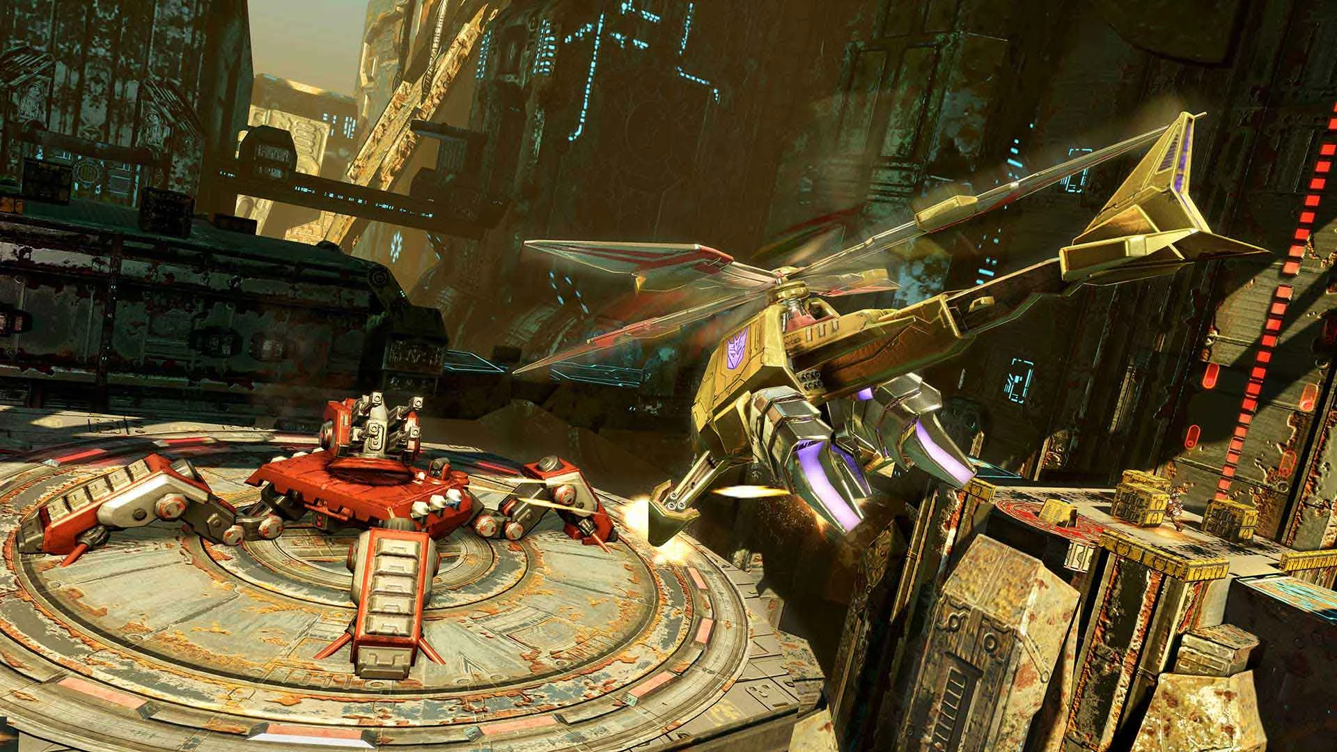Изображение игры: TRANSFORMERS: Fall of Cybertron