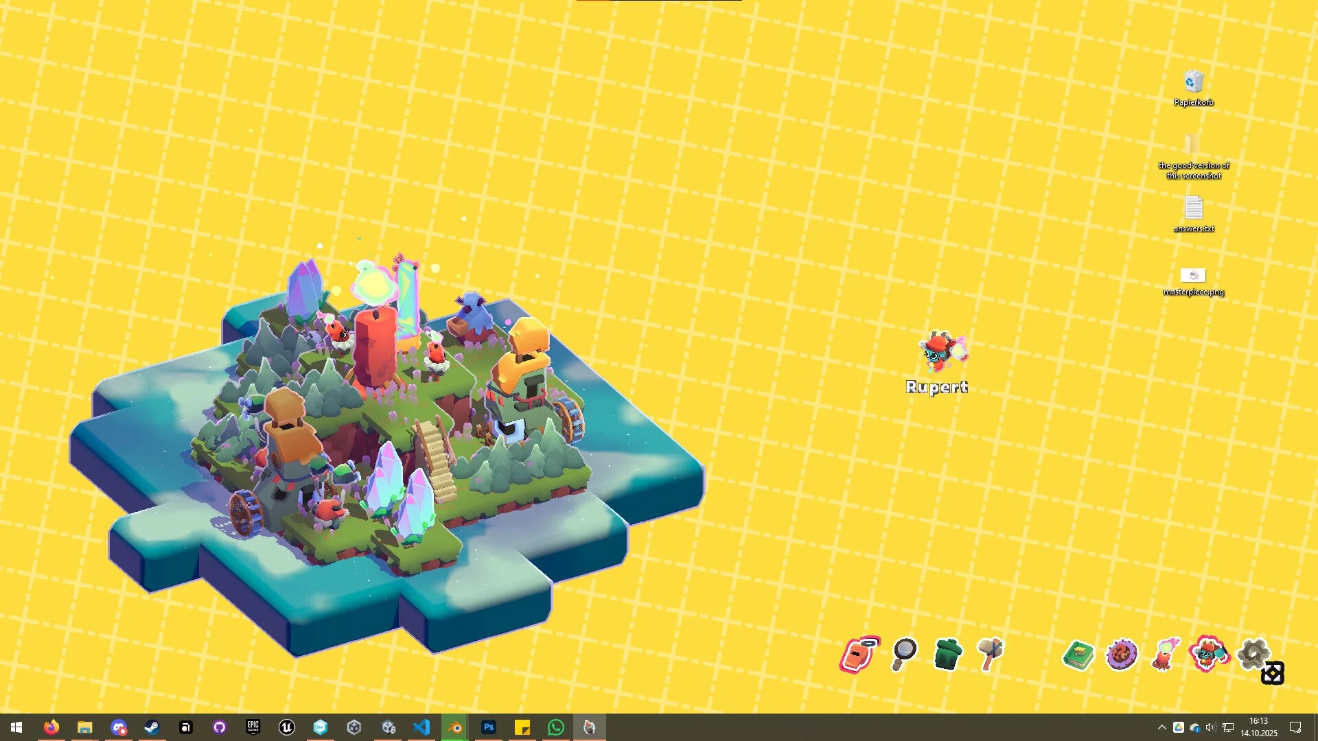 Изображение игры: Emberlands: Desktop Village