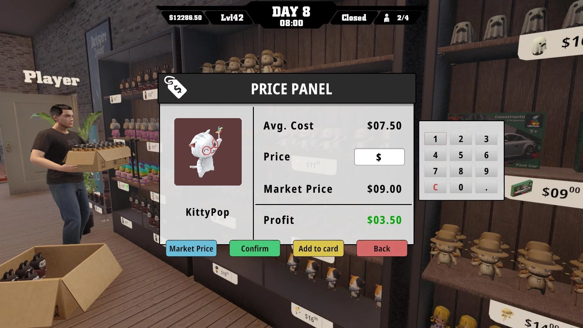 Изображение игры: Weeb Store Simulator