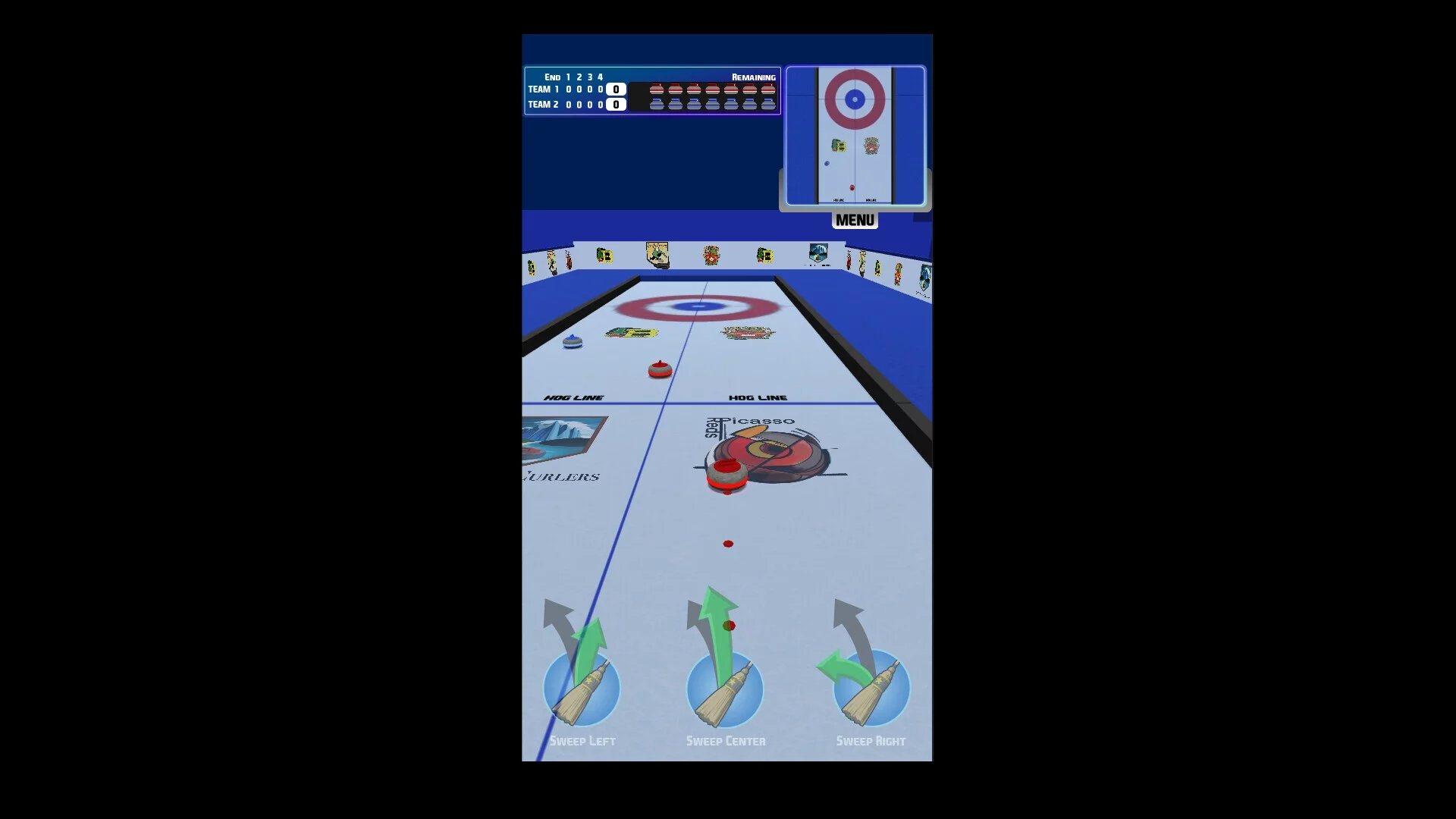 Изображение игры: Pro Stone Curling