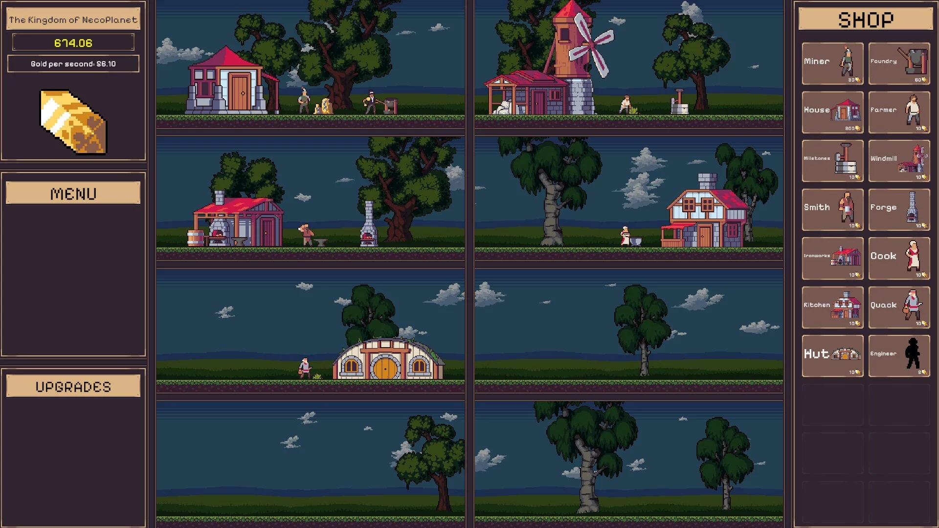 Изображение игры: Clicker Kingdom