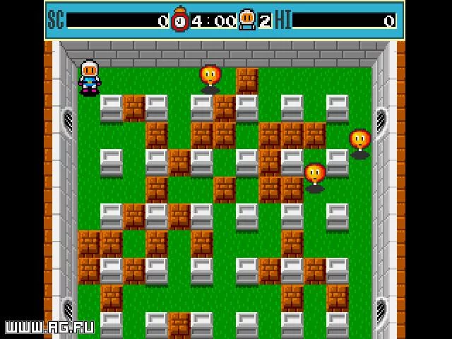 Изображение игры: Bomberman (1983)