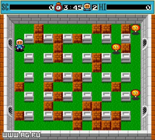 Изображение игры: Bomberman (1983)