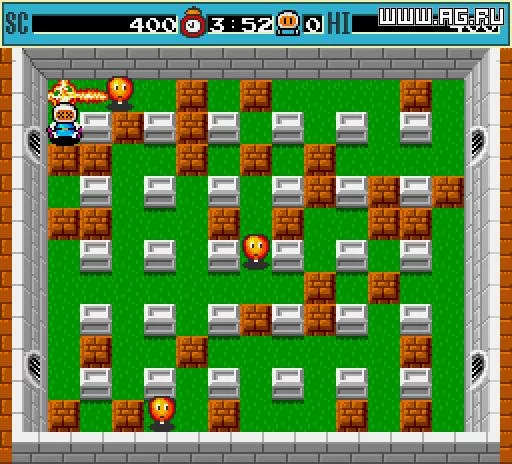 Изображение игры: Bomberman (1983)