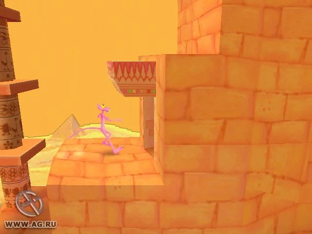 Изображение игры: Pink Panther: Pinkadelic Pursuit