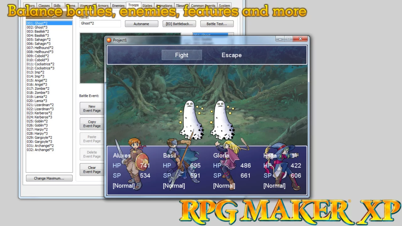Изображение игры: RPG Maker XP