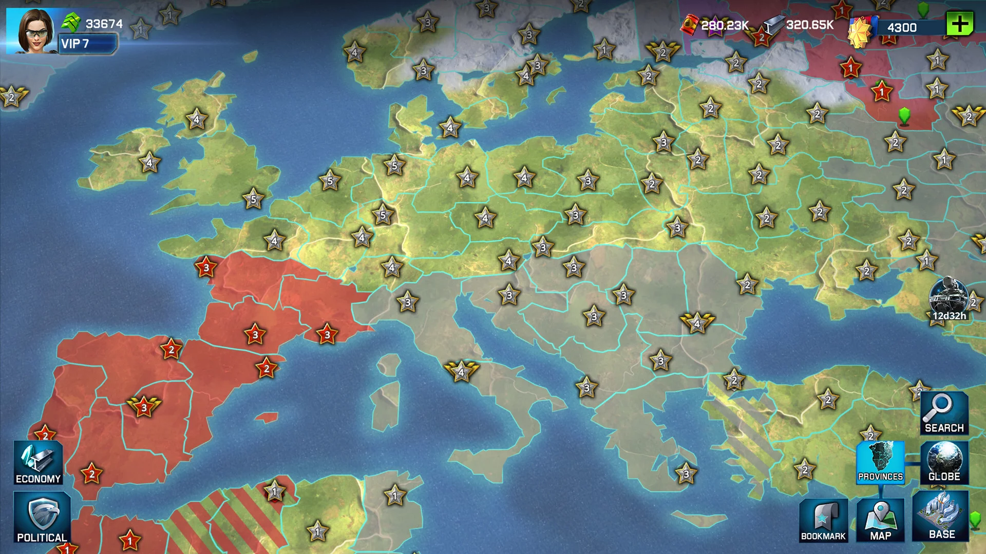 Изображение игры: War Planet Online: Global Conquest