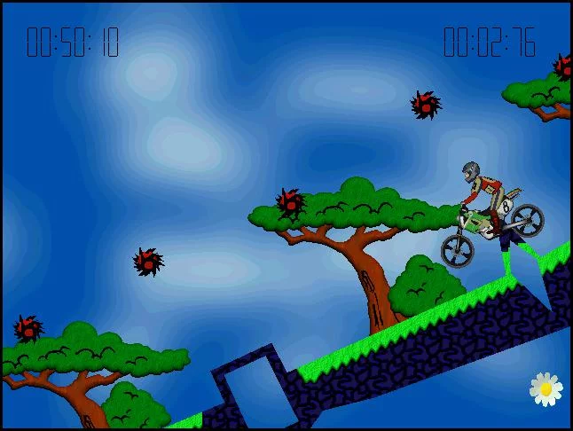 Изображение игры: Elasto Mania