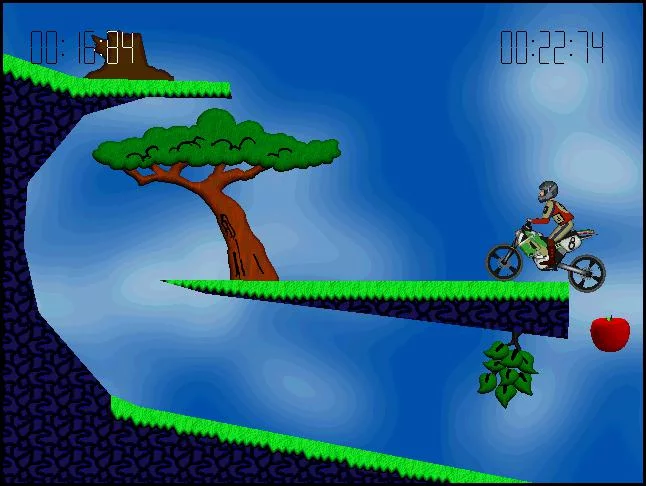 Изображение игры: Elasto Mania